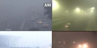 दिल्ली एनसीआर में छाई घने कोहरे की चादर, ट्रेनों की रफ्तार थमी, कई उड़ानें रद्द, रेंग-रेंग कर चल रहे हैं वाहन Dense fog blankets Delhi NCR