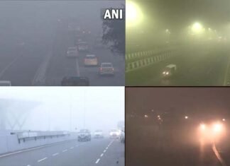 दिल्ली एनसीआर में छाई घने कोहरे की चादर, ट्रेनों की रफ्तार थमी, कई उड़ानें रद्द, रेंग-रेंग कर चल रहे हैं वाहन Dense fog blankets Delhi NCR