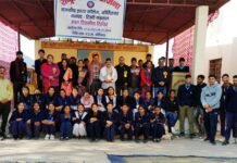 जीआईसी कीर्तिनगर में सात दिवसीय विशेष शिविर का शुभारम्भ