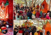 खंडाह में वैदिक मंत्रोच्चार के साथ हुई हनुमान जी की मूर्ति की प्राण प्रतिष्ठा