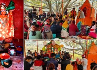 खंडाह में वैदिक मंत्रोच्चार के साथ हुई हनुमान जी की मूर्ति की प्राण प्रतिष्ठा