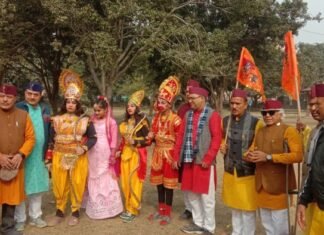 इंदिरापुरम उत्तरैणी-मकरैणी कौथिग महोत्सव-2024: भूमिपूजन के साथ ही निकाली गयी भव्य “श्रीराम शोभा यात्रा”