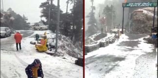 उत्तराखंड में चारधाम समेत कई पर्यटन स्थलों में हुई बर्फबारी, दिल्ली-एनसीआर में बारिश से बढ़ी ठिठुरन