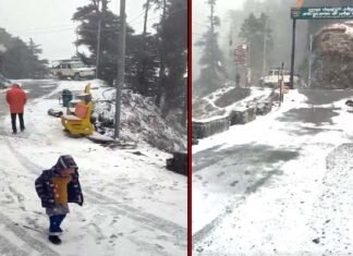 उत्तराखंड में चारधाम समेत कई पर्यटन स्थलों में हुई बर्फबारी, दिल्ली-एनसीआर में बारिश से बढ़ी ठिठुरन