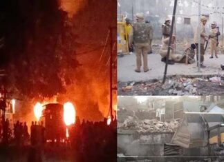 हल्द्वानी में बवाल: बनभूलपुरा में लगा कर्फ्यू, दंगाइयों को देखते ही गोली मारने के आदेश BANBHULPURA HALDWANI RIOTS