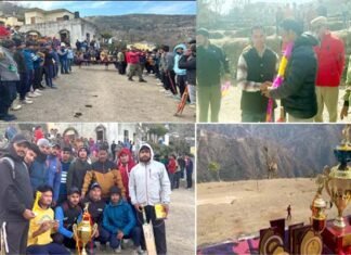 असवालस्यूं-XI बनी दिऊसा प्रीमियर लीग क्रिकेट प्रतियोगिता की विजेता Diusa Premier League Cricket Competition