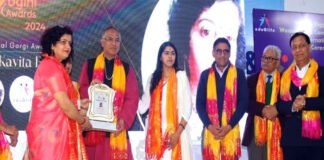 गार्गी नेशनल अवार्ड से सम्मानित हुई लेखिका डॉ. कविता भट्ट Writer Dr. Kavita Bhatt honored with Gargi National Award