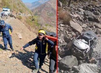 उत्तराखंड में बड़ा सड़क हादसा, 800 मीटर गहरी खाई में गिरी ऑल्टो कार, दो बच्चों समेत 6 लोगों की मौत