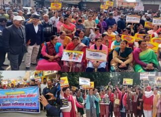 मूल निवास और भू कानून की मांग को लेकर कोटद्वार में सड़कों पर उतरा जन सैलाब, ये हैं प्रमुख मांगें mool nivaas aur bhoo kaanoon mahaaraili