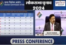 Lok Sabha Election 2024: चुनाव आयोग ने किया लोकसभा चुनाव 2024 की तारीखों का ऐलान, देखें कब कहाँ होगी वोटिंग, पूरे देश में आदर्श चुनाव आचार संहिता लागू Lok Sabha elections 2024