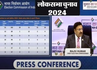 Lok Sabha Election 2024: चुनाव आयोग ने किया लोकसभा चुनाव 2024 की तारीखों का ऐलान, देखें कब कहाँ होगी वोटिंग, पूरे देश में आदर्श चुनाव आचार संहिता लागू Lok Sabha elections 2024