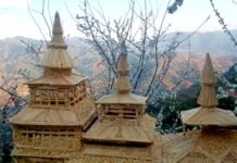 शिक्षक पंकज सुन्दरियाल ने माचिस की एक लाख तीलियों से दो साल में बनाया महासू देवता मंदिर