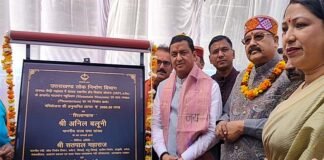भाजपा प्रत्याशी अनिल बलूनी ने पौड़ी में तारामंडल व माउंटेन म्यूजियम का किया शिलान्यास