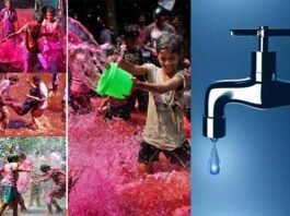 होली के दिन ग्रेटर नोएडा में तीन बार होगी जलापूर्ति, देखें कब से कब तक आएगा पानी, विशेष परिस्थितियों में टैंकर मंगवाने के लिए इन मोबाइल नंबर पर करें संपर्क