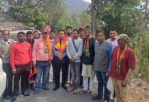 द्वारीखाल ब्लॉक प्रमुख महेंद्र राणा ने बीजेपी प्रत्याशी अनिल बलूनी के पक्ष में मतदान करने की अपील की