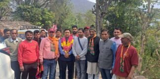 द्वारीखाल ब्लॉक प्रमुख महेंद्र राणा ने बीजेपी प्रत्याशी अनिल बलूनी के पक्ष में मतदान करने की अपील की