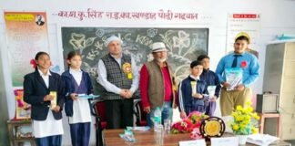 उत्तराखण्ड का बाल पर्व फूलदेई: जीआईसी खंडाह में फूलदेई विषय को लेकर निबंध व पेंटिंग प्रतियोगिता आयोजित