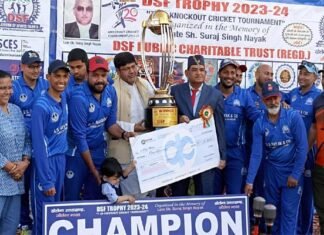 रूकीज उत्तराखंड बना DSF ट्रॉफी टी-20 क्रिकेट टूर्नामेंट का विजेता, नोएडा स्टेडियम में हुए फाइनल में सम क्रिकेटर को दी मात, महिला टीम में उत्तराखंड इलेवन रही विजयी