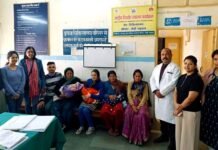 बेस हॉस्पिटल श्रीनगर में एक महिला ने तीन शिशुओं को दिया जन्म, मां एवं तीनों बच्चे स्वस्थ woman gave birth to three babies in Base Hospital Srinagar