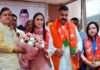 पूर्व मंत्री हरक सिंह रावत की बहू अनुकृति गुसाईं ने थामा भाजपा का दामन, प्रदेश अध्यक्ष महेंद्र भट्ट ने दिलाई पार्टी की सदस्यता Anukriti Gusain joins BJP