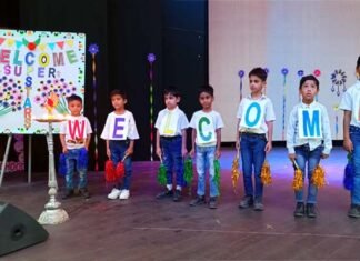 गौतम बुद्ध बालक इंटर कॉलेज में नए छात्रों के लिए स्वागत समारोह का आयोजन Gautam Buddha Boys Inter College