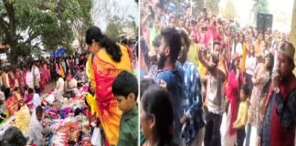 डांडा नागराजा मेले में उमड़ी श्रद्धालुओं की भारी भीड़, लोकगायक मुकेश कठैत व गजेंद्र राणा ने भजनों और लोकगीतों की दी शानदार प्रस्तुति danda-nagraja-mela