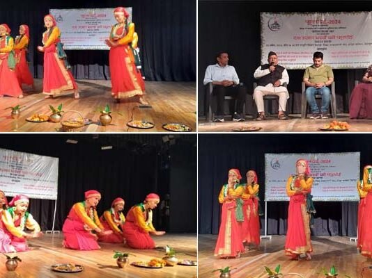 प्रदेश के दूरस्थ क्षेत्रों से आये दस हजार बच्चों की रचनात्मक अभिव्यक्ति के साथ फूलदेई कार्यक्रम का समापन