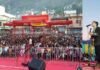 युवा संवाद कार्यक्रम में श्रीनगर पहुंचे जुबिन नौटियाल के गीतों पर जमकर थिरके युवा
