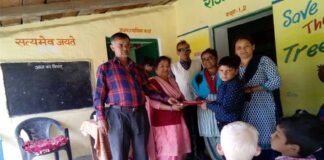 प्राथमिक विद्यालय जोगड़ी के 5वीं के छात्र केशव रावत का जवाहर नवोदय विद्यालय में चयन