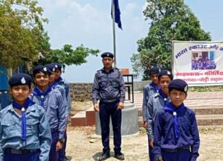 जीआईसी कीर्तिखाल में आयोजित दो दिवसीय स्काउट शिविर सम्पन्न Bharat Scouts & Guides
