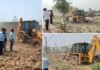 ग्रेटर नोएडा में अवैध कब्जे पर चला प्राधिकरण का बुलडोजर, 10 करोड़ की जमीन को भूमाफियाओं के कब्जे से कराया मुक्त Bulldozer on illegal encroachment