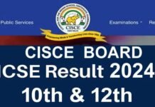 CISCE RESULT 2024: ICSE (10वीं) और ISC (12वीं) बोर्ड का रिजल्ट जारी, टॉपर्स लिस्ट जारी करने की परंपरा खत्म CISCE RESULT 2024