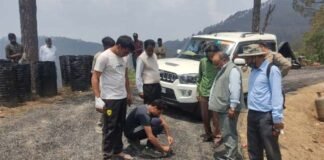 छजोलीधार से कल्जीखाल ब्लॉक मुख्यालय की सड़क डामरीकरण में गुणवत्ता बनाये रखने के विधायक पोरी ने दिए निर्देश
