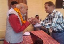 पैतृक गांव मासों में हुआ पद्मश्री डॉक्टर कठोच का सम्मान