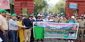 वनाग्नि, वन्य जीव जन्तुओं की सुरक्षा व पर्यावरण संरक्षण को लेकर निकाली जन जागरूकता रैली Public awareness rally held in Dehradun