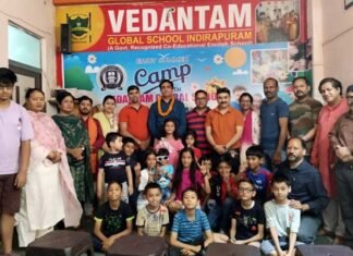 इंदिरापुरम के ‘वेदांतम ग्लोबल स्कूल’ में आज से शुरू हुई गढ़वाली-कुमाऊनी भाषाओं की ग्रीष्मकालीन कक्षाएं Vedantam Global School Indirapuram.
