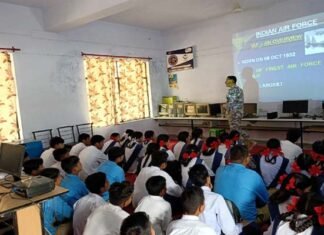श्रीनगर गढ़वाल: छात्रों को दी सेना में भर्ती की जानकारी army recruitment to students