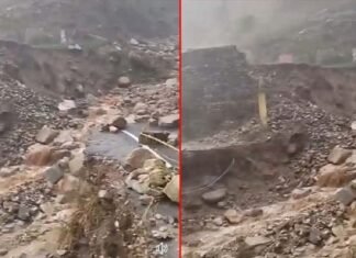 उत्तराखंड में मानसून से पहले बारिश ने बरपाया कहर, बादल फटने से घरों और दुकानों में घुसा मलबा