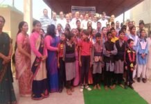 राजकीय इंटर कॉलेज कीर्ति नगर में धूम धाम से मनाया गया प्रवेश उत्सव entry festival celebrated with pomp in kirti nagar