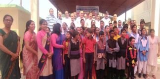 राजकीय इंटर कॉलेज कीर्ति नगर में धूम धाम से मनाया गया प्रवेश उत्सव entry festival celebrated with pomp in kirti nagar