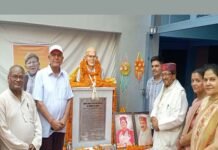 सर्वोदय सेवक स्व. मानसिंह रावत की प्रतिमा का हुआ अनावरण