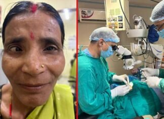बेस अस्पताल श्रीनगर में पहली बार डॉ. रिजवी के नेत्रत्व में हुआ 55 वर्षीय महिला का आंखों के भेंगापन का सफल ऑपरेशन