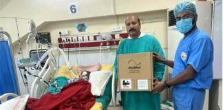 गुलदार के हमले से घायल सिया को धारी देवी मंदिर समिति ने दिया वेंटिलेटर ventilator-machine