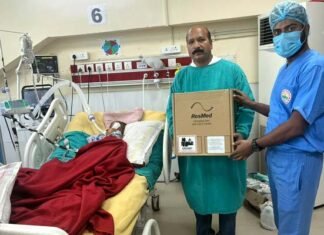 गुलदार के हमले से घायल सिया को धारी देवी मंदिर समिति ने दिया वेंटिलेटर ventilator-machine