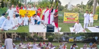 भारतीय योग संस्थान द्वारा ग्रेटर नोएडा के जलवायु विहार में साल के 365 दिन चलेंगी निशुल्क योग कक्षायें Free yoga classes