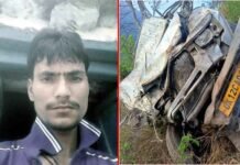 दर्दनाक सड़क हादसा: देवप्रयाग के समीप खाई में गिरा पिकअप वाहन, एक युवक की मौत, एक घायल