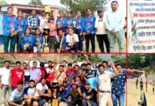 पोखड़ा के ऐतिहासिक मैदान में आयोजित महिला और पुरुष क्रिकेट टूर्नामेंट में थापला एवं संगलाकोटी की टीमें बनीं विजेता