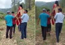 सड़क की प्रतीक्षा में पथराने लगी छह गांवों के ग्रामीणों की आंखें, 7 साल से लोनिवि व वन विभाग के बीच लटकी सड़क निर्माण की फाइल