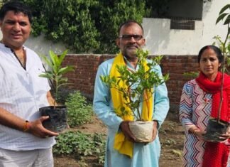बालावाला मां दक्षिण काली कस्तूरी सदन देहरादून में हुई पर्यावरण के सन्दर्भ में संगोष्ठी व वृहद वृक्षारोपण tree plantation in Dehradun