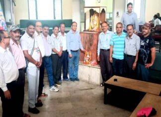 भारतीय मजदूर संघ ने जीएमवीएन में मनाया 70वाँ स्थापना दिवस